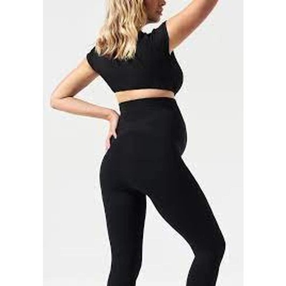 BLANQI EVERYDAY Maternity Belly Support Leggings size large - Picture 2 of 9